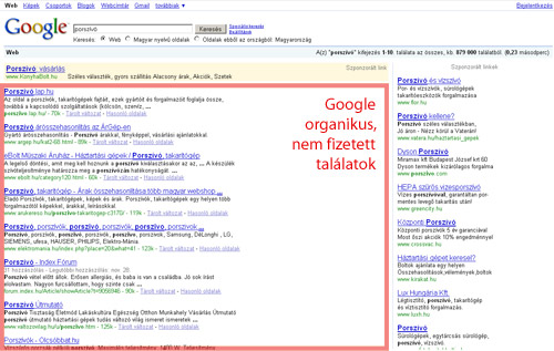 Google keresőoptimalizálás
