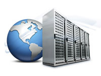 Web hosting, web trhely